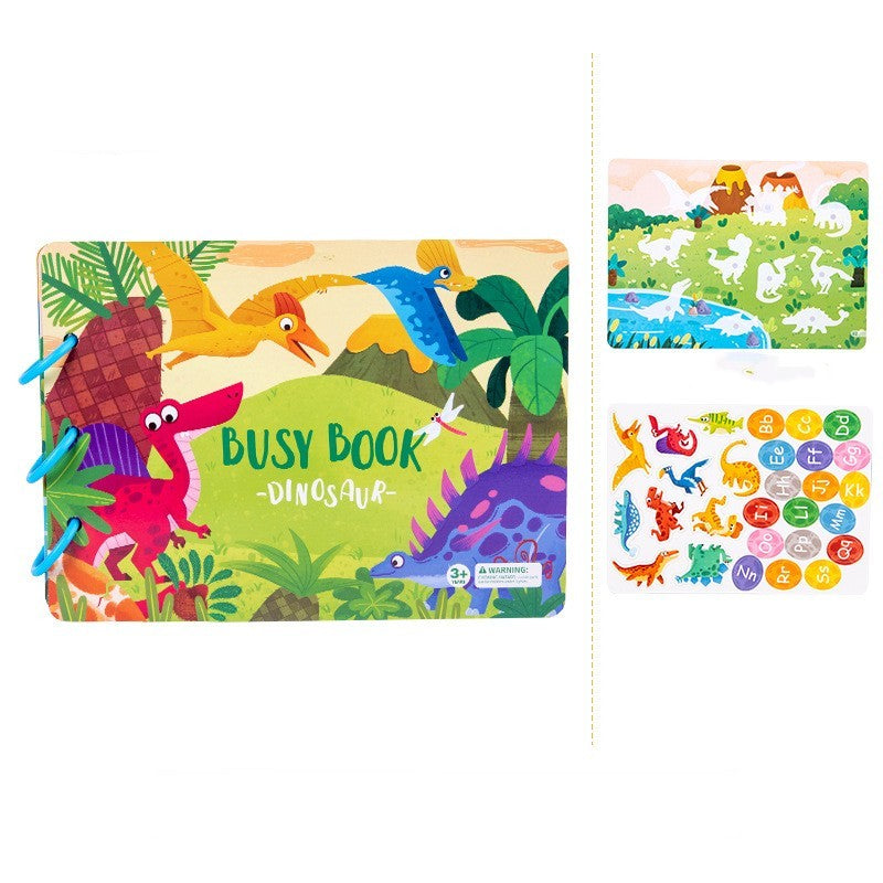 KiddieQuest ™ Montessori Sensory Book