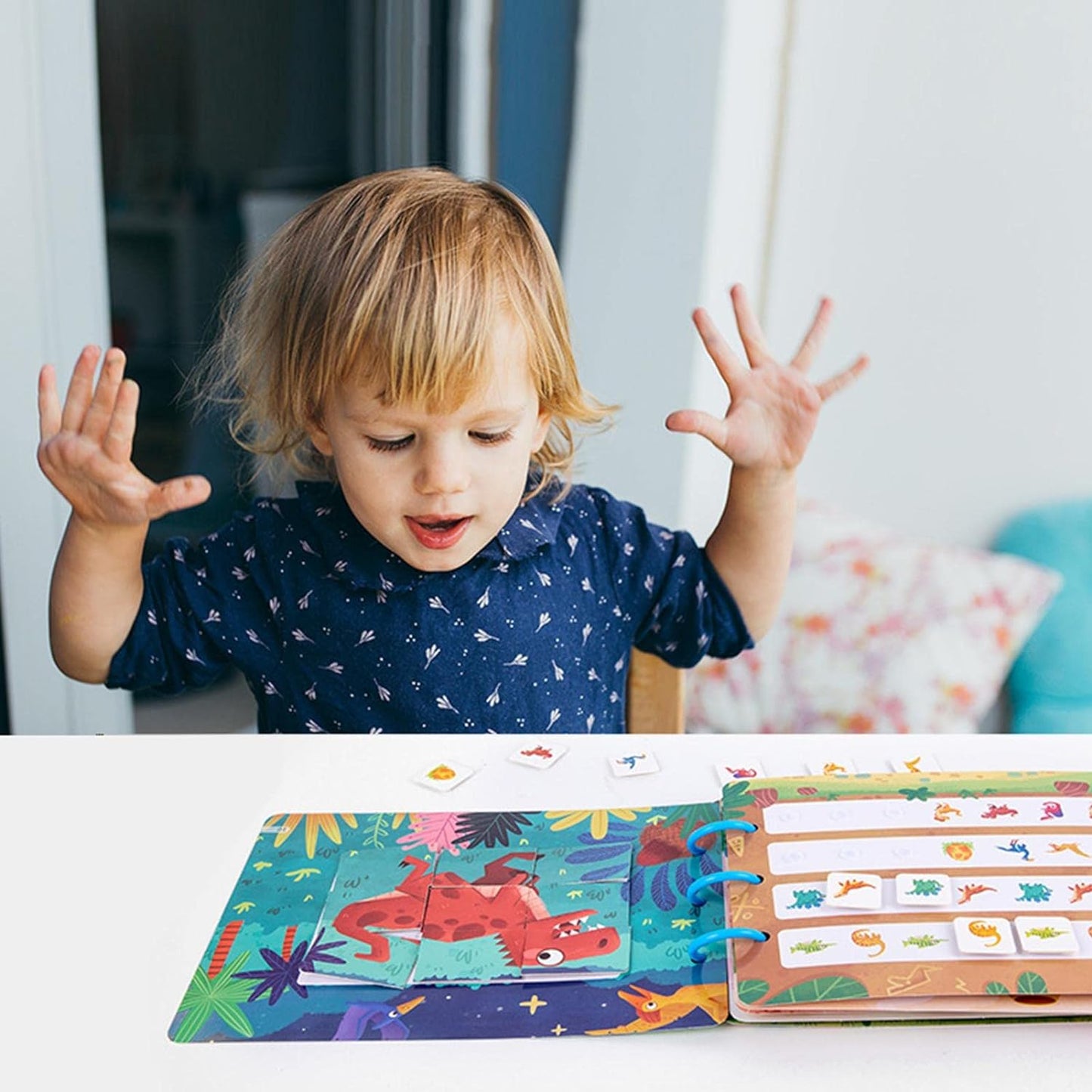 KiddieQuest ™ Montessori Sensory Book